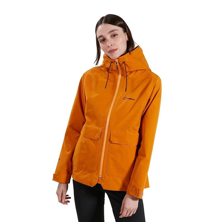 Dámska Nepremokavá Bunda Berghaus Gore Tex Highraise Žlté Slovensko 0394KJZXN